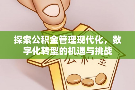 昆都仑探索公积金管理现代化，数字化转型的机遇与挑战