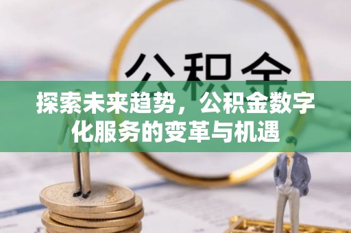 昆都仑探索未来趋势，公积金数字化服务的变革与机遇